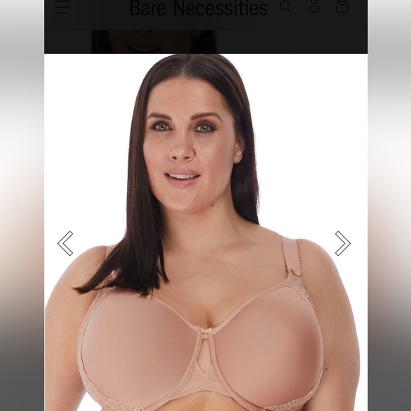 NWT ELOMI
Charley Spacer T-Shirt Bra 36GG - Picture 1 of 6
